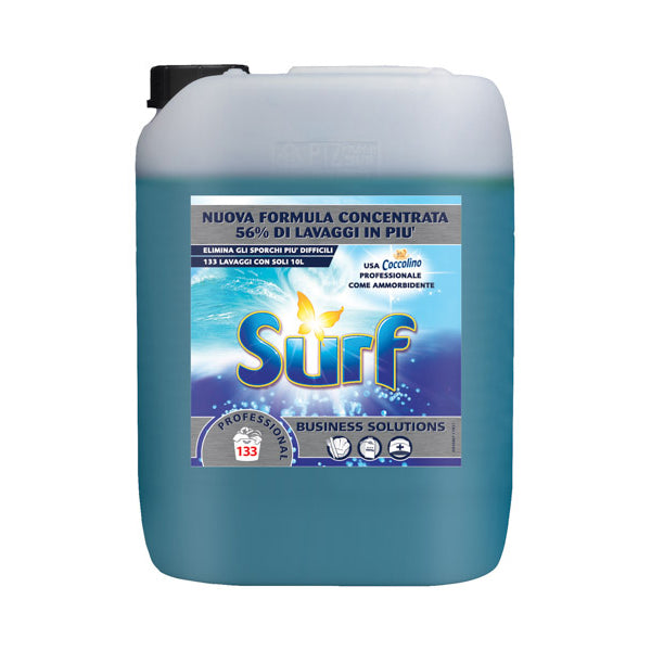 SURF DETERSIVO LIQUIDO CONCENTRATO PER LAVATRICE - TANICA da 10 lt