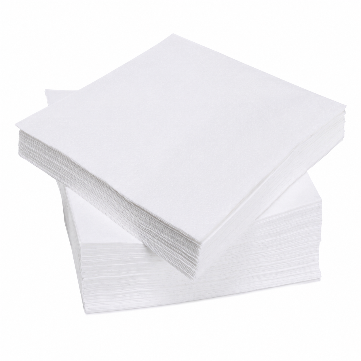 TOVAGLIOLO LINEN BIANCO cm 40x40 - CONFEZIONE IN CELLOFAN DA 600 pezzi