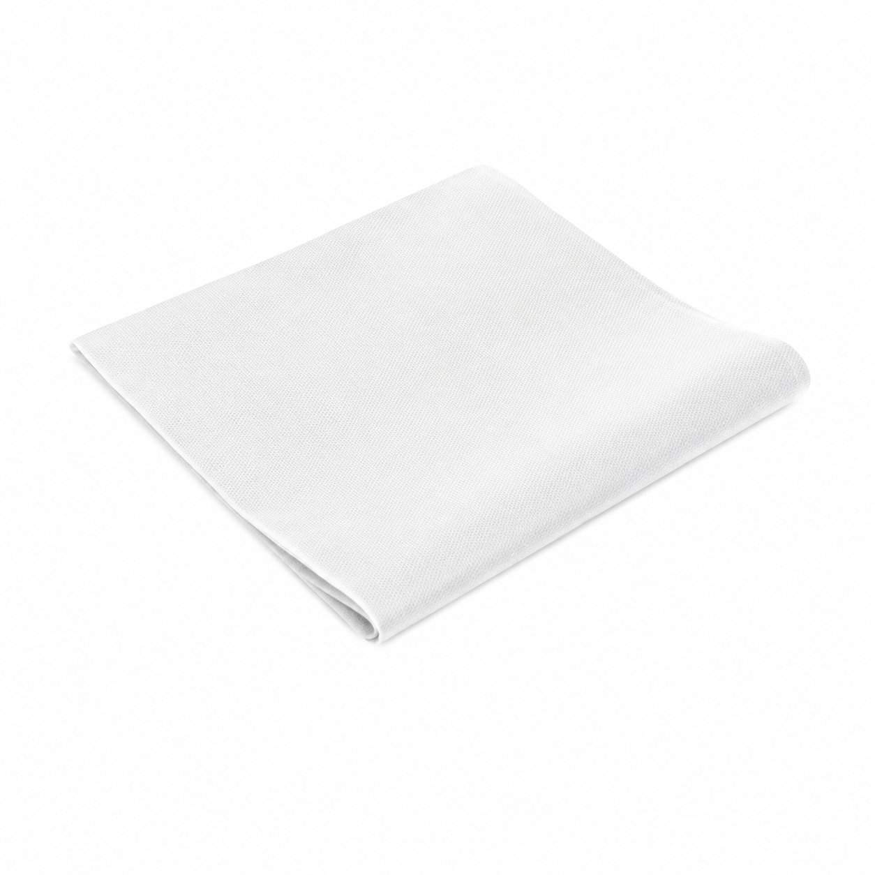 COPRIMACCHIA UNITO LINEN BIANCO CM 100x100 - CONFEZIONE IN CELLOFAN DA 100 pezzi