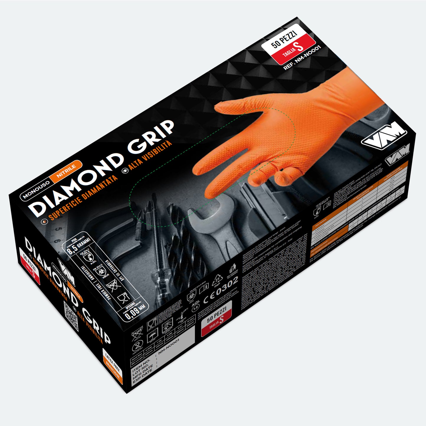 VAM DIAMOND GRIP ORANGE 8,0 gr