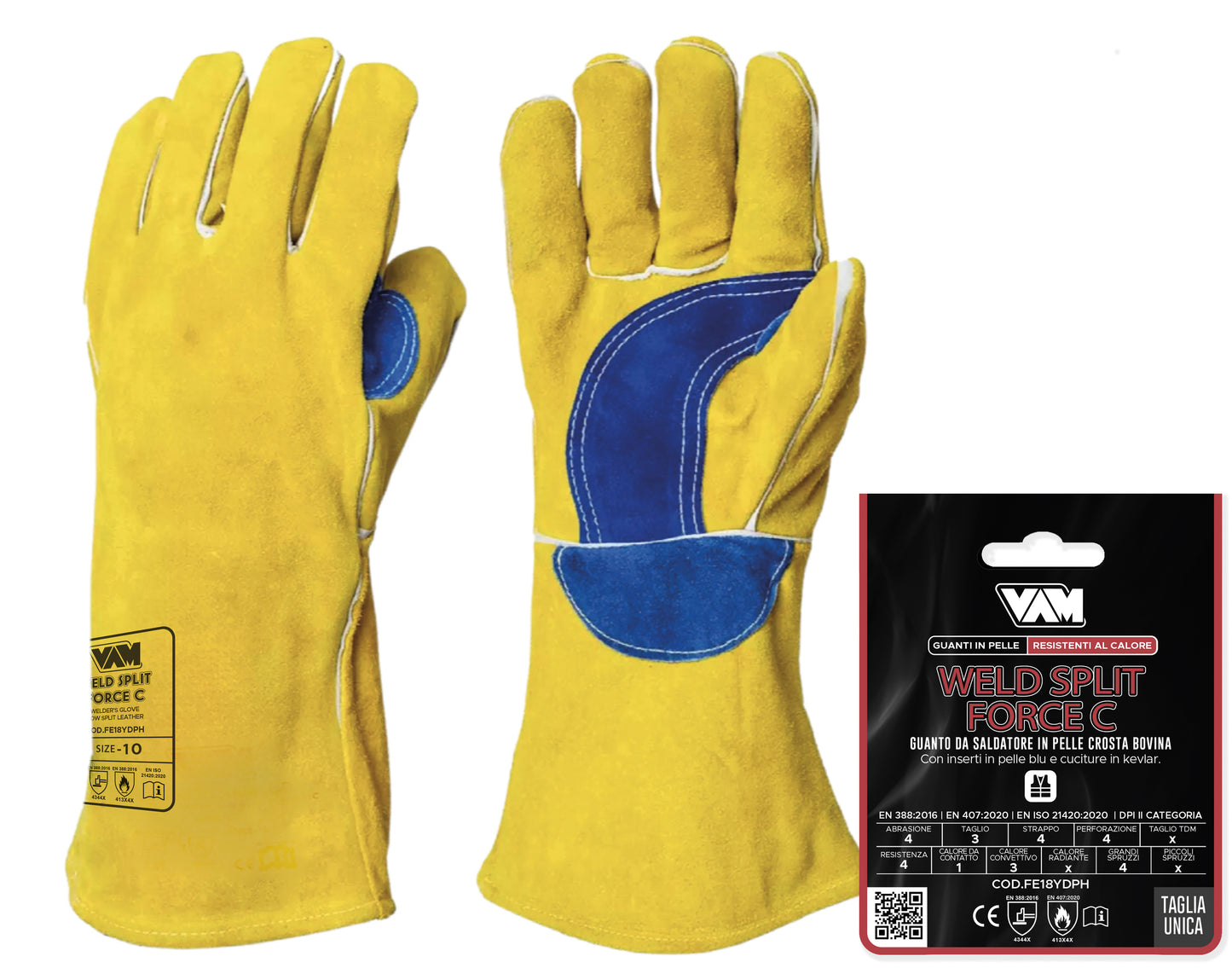VAM WELD SPLIT YELLOW FORCE-C