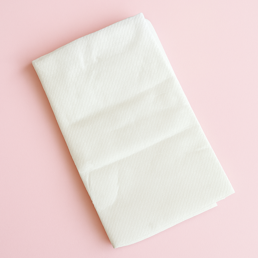 ASCIUGAMANI IN TNT PIEGATI IN 4 SINGOLARMENTE