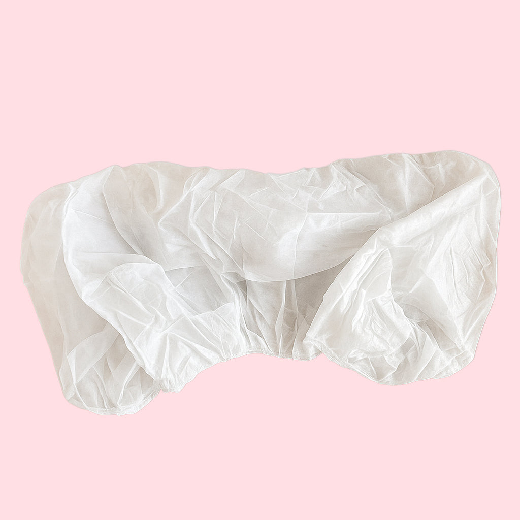 COPRILETTINO CON ELASTICO IN TNT IDROREPELLENTE 30 gr/mq