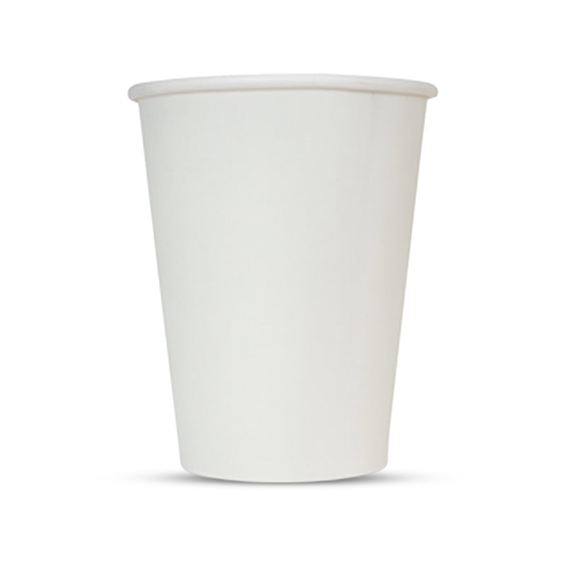 BICCHIERI BIANCHI LAMINATI IN PLA