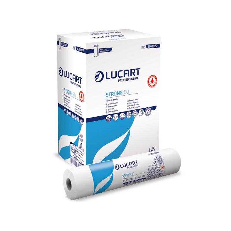LUCART - LENZUOLINO MEDICO STRONG 80 JOINT 2VELI - Confezione da 6 pezzi