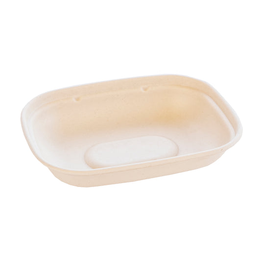 8 confezioni da 50 Contenitori in polpa take way - Vari formati - Disponibili anche coperchi