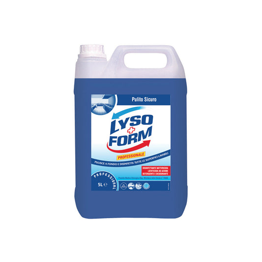LYSOFORM PROFESSIONAL lt 5 Disinfettante battericida lieviticida ad azione detergente e deodorante