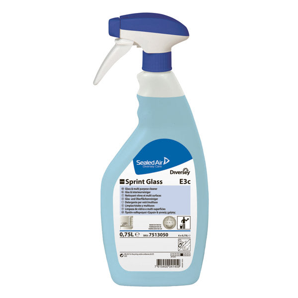 TASKI SPRINT GLASS DETERGENTE PER VETRI E MULTIUSO 750 ml