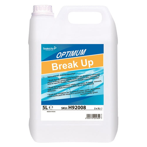 OPTIMUM BREAK UP - DETERGENTE SGRASSANTE ENERGICO - TANICA da 5 lt