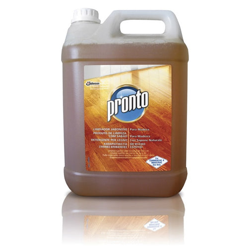 PRONTO DETERGENTE PER LEGNO - DETERGENTE PER SUPERFICI IN LEGNO - TANICA DA 5 LT