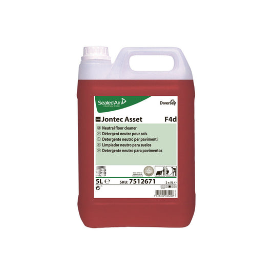 DIVERSEY - TASKI JONTEC ASSET F4D lt 5 DETERGENTE NEUTRO PER PAVIMENTI