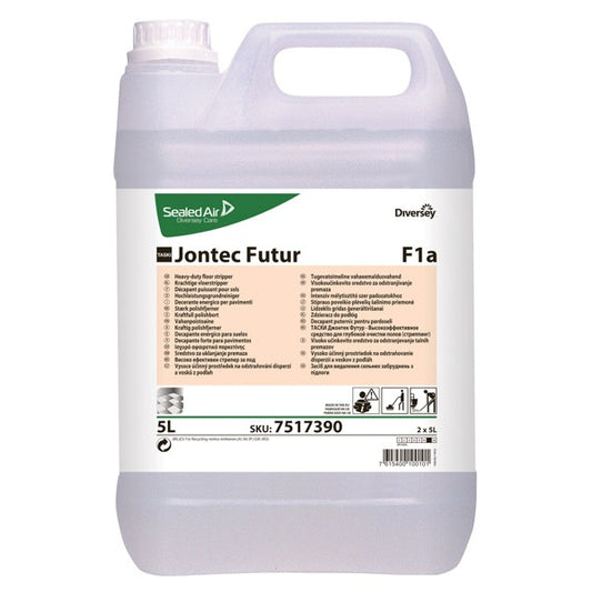 TASKI JONTEC FUTUR - DECERANTE DETERGENTE ENERGICO A BASSA SCHIUMA - TANICA da 5 lt