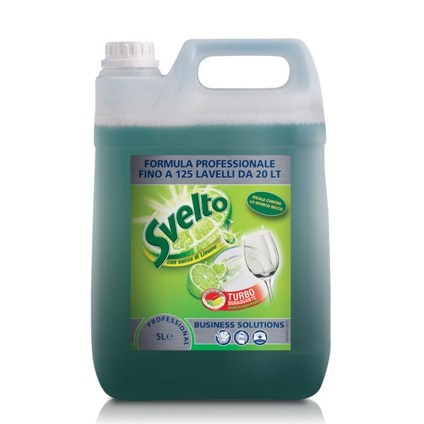 SVELTO PIU' LIMONE DETERGENTE LIQUIDO CONCENTRATO AL LIMONE - TANICA da 5 lt