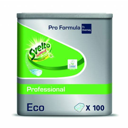 SVELTO TUTTO IN 1 ECO TABLETS - DETERGENTE PER LAVASTOVIGLIE IN PASTIGLIE - 100 COMPRESSE da 20 g