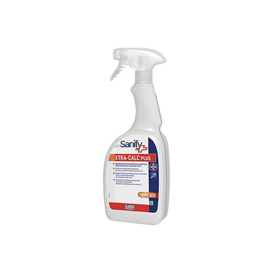 SUTTER - XTRA CALC PLUS PMC ML.750 - Detergente disincrostante disinfettante per superfici dure pronto all'uso.
