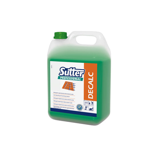 SUTTER - DECALC KG.5 - Detergente acido ad effetto igienizzante ad alta efficacia