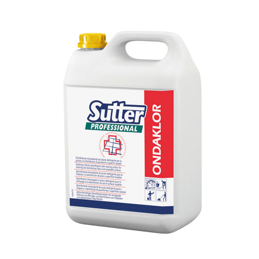 SUTTER - ONDAKLOR PMC N. 19651 KG.5 - Disinfettante clorossidante ad azione detergente.