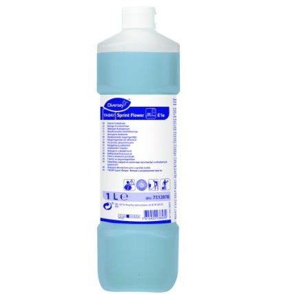 TASKI SPRINT FLOWER - DETERGENTE DEODORANTE PER SUPERFICI - FLACONE da 1 lt