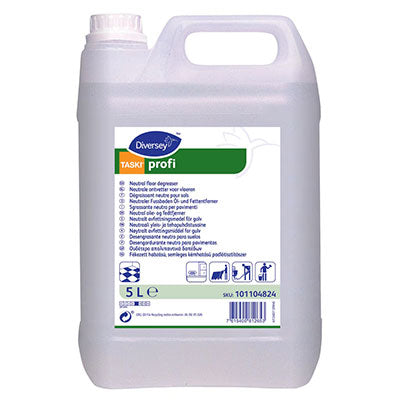 TASKI PROFI - SGRASSANTE LEGGERMENTE ALCALINO - TANICA da 5 lt