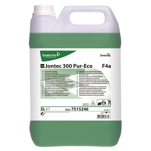 TASKI JONTEC 300 PUR-ECO - DETERGENTE NEUTRO PER PULIZIA QUOTIDIANA - TANICA da 5 lt