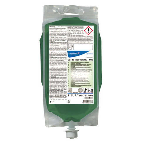 GOOD SENSE VERT QS DETERGENTE DEODORANTE CONCENTRATO - 2 DOYPACK da 2,5 lt