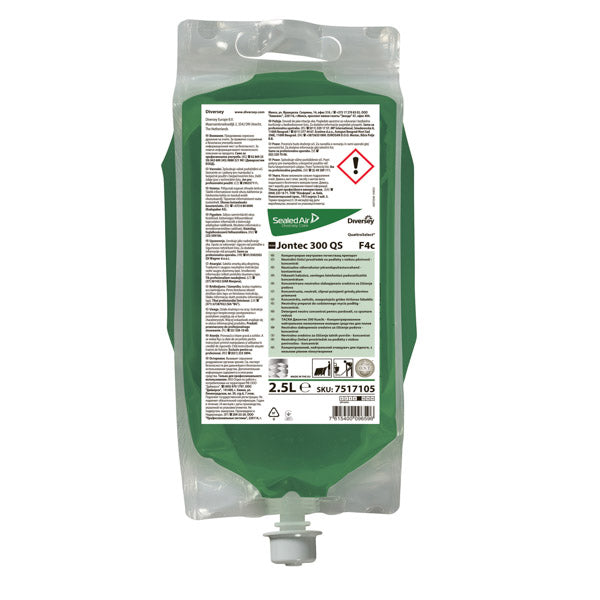 TASKI JONTEC 300 QS DETERGENTE NEUTRO CONCENTRATO PER PAVIMENTI - 2 DOYPACK da 2,5 lt