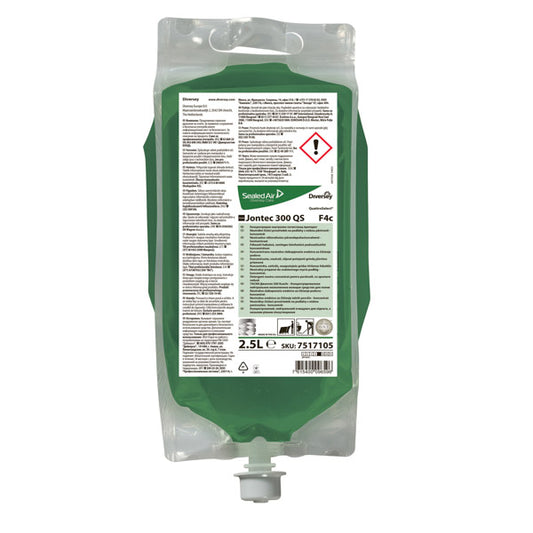 TASKI JONTEC 300 QS DETERGENTE NEUTRO CONCENTRATO PER PAVIMENTI - 2 DOYPACK da 2,5 lt