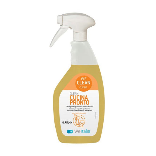 CLEAN CUCINA DETERGENTE SGRASSANTE PRONTO ALL'USO - SPRUZZATORE 750 ml