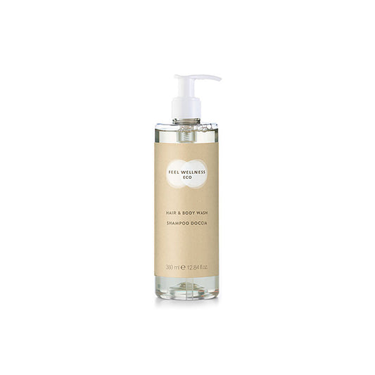 SHAMPOO DOCCIA FEEL WELLNES LINEA ECO - CONFEZIONE DA 18 FLACONI da 380 ml