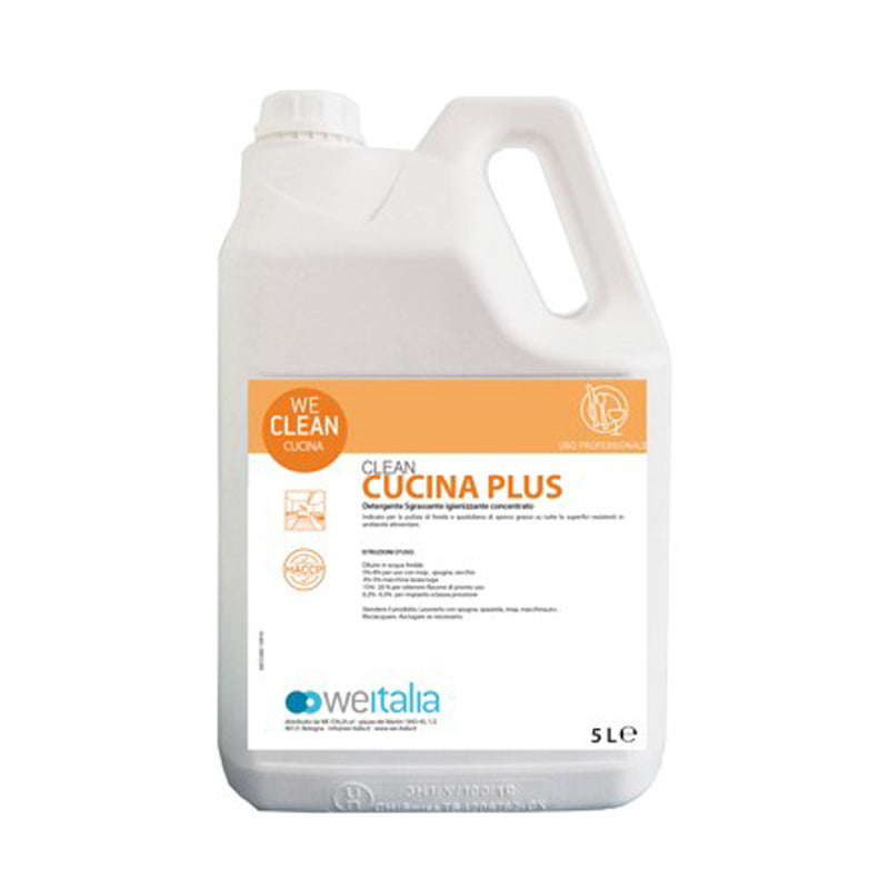 WE CLEAN GREEN SGRASSATORE LIQUIDO PRONTO USO PER TUTTE LE SUPERFICI - TANICA 5 lt