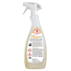 CLEAN FORNO NEW - PULITORE SGRASSANTE PER FORNI E GRIGLIE - Flacone da 750 ml