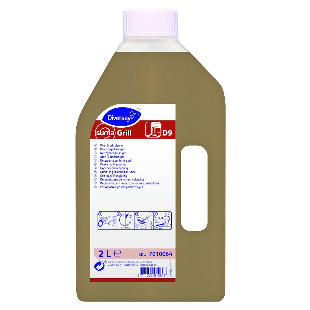 SUMA GRILL D9 - DETERGENTE ENERGICO PER FORNI E GRILL - Vari formati