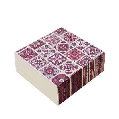 15 confezioni da 50 tovaglioli air laid 40x40  - Vari colori