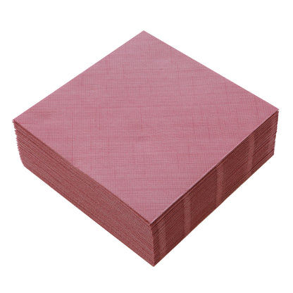 30 confezioni da 40 tovaglioli punta a punta 38x38 - Vari colori