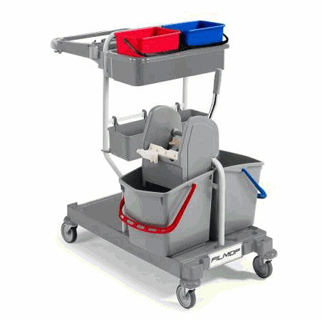 FILMOP - CARRELLO IN PLASTICA CON CASSETTA MAX-4S