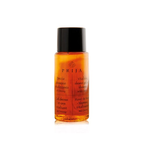 SHAMPOO DOCCIA GINSENG LINEA PRIJIA -  SCATOLA DA 216 FLACONI da 41 ml