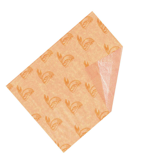CARTA SEALING AVANA STAMPA GENERICA INCARTO PER ALIEMENTI - 50x37 cm - SCATOLA 1000 PEZZI