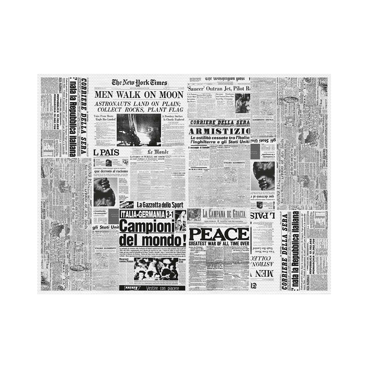 TOVAGLIETTA CARTA ECONOMY FANTASIA JOURNAL - CONFEZIONE 500 PEZZI