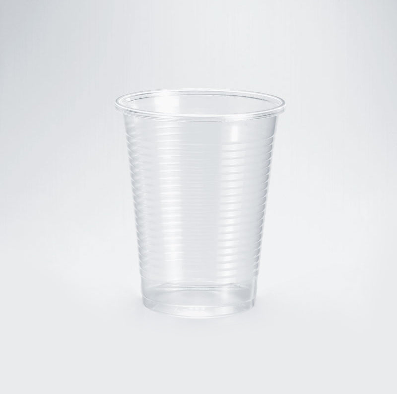 BICCHIERE TRASPARENTE LEGGERO PP CC.200 CF.100 PZ.