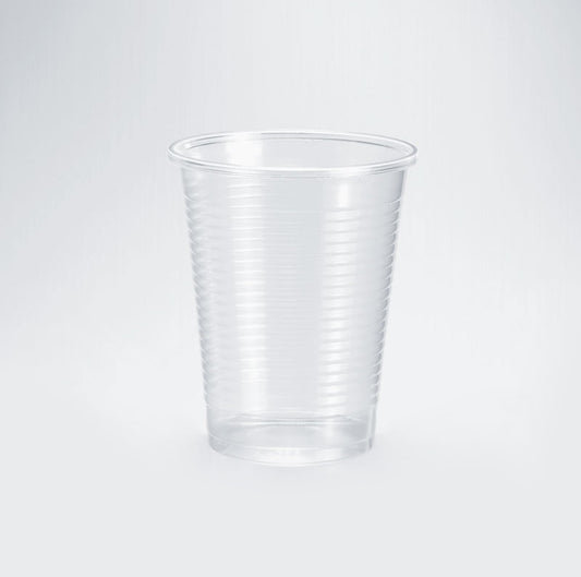 BICCHIERE TRASPARENTE LEGGERO PP CC.200 CF.100 PZ.