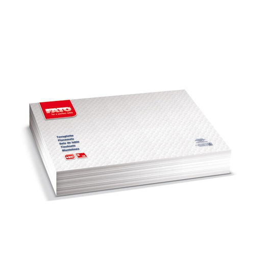 TOVAGLIETTA THE SMART TABLE CARTA RICICLATA BIANCA 30x40 - SCATOLA 5 CONFEZIONI da 480 PEZZI (tot. 2400 PEZZI)