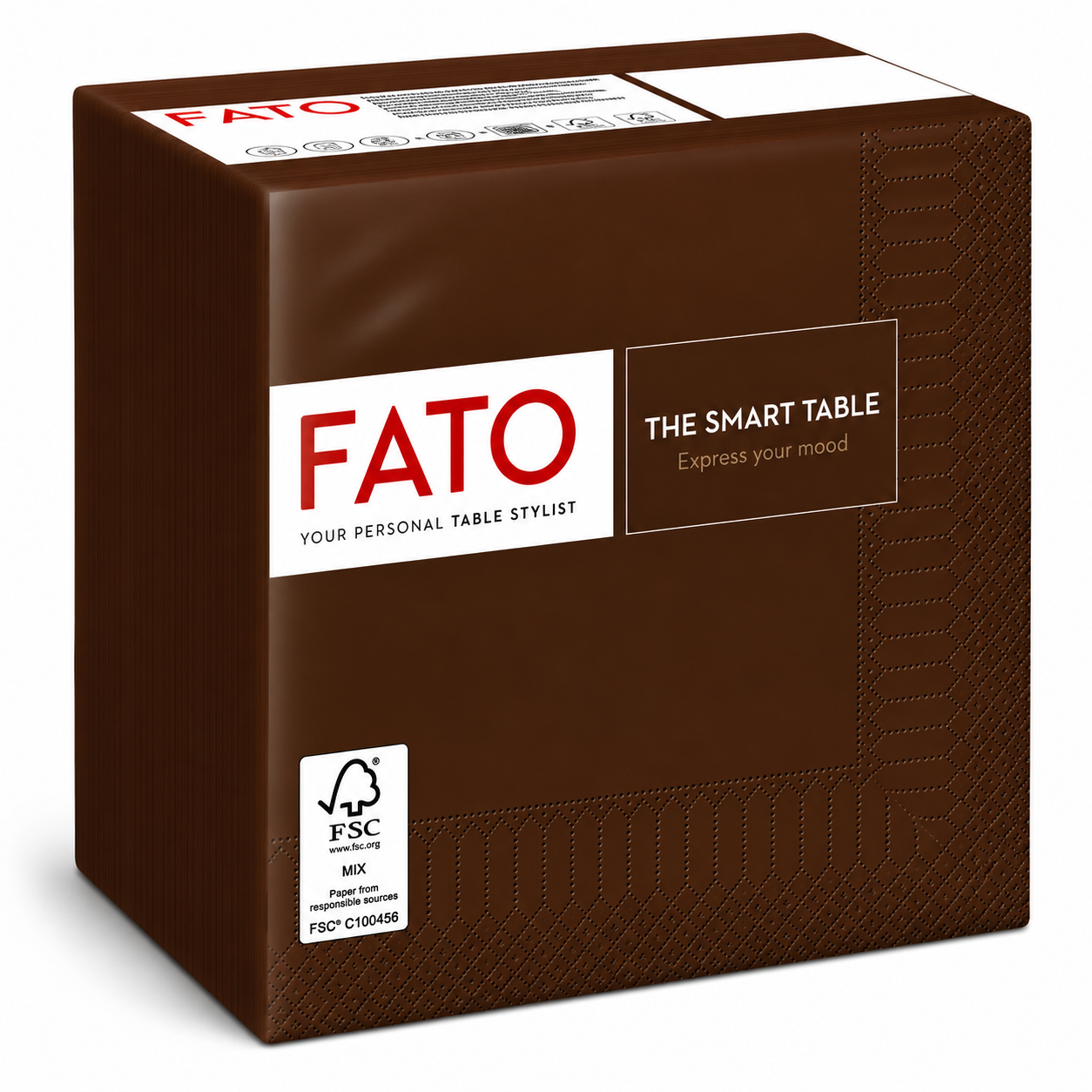 TOVAGLIOLO 2 VELI COLORATO THE SMART TABLE 24X24 - CONFEZIONE 100 PEZZI