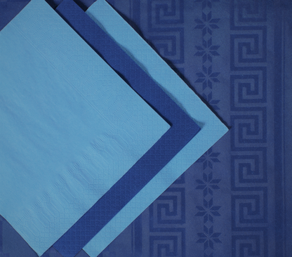 TOVAGLIOLO 2 VELI COLORATO THE SMART TABLE 33X33 - CONFEZIONE 50 PEZZI