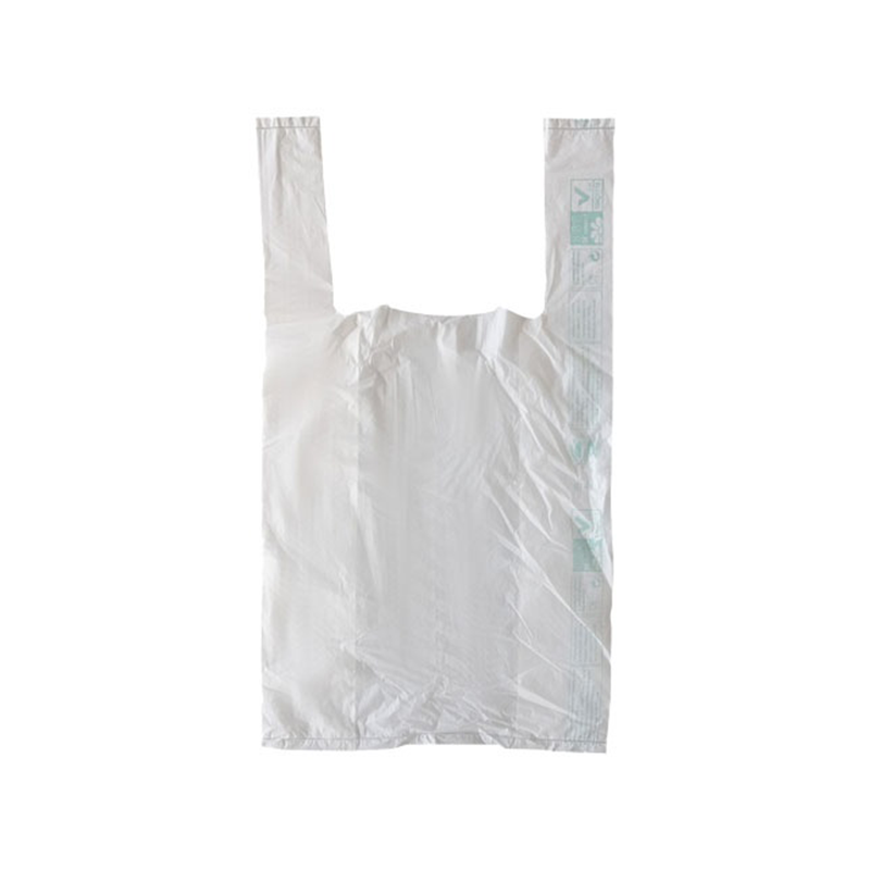 SHOPPER BIODEGRADABILE BIANCA MEDIO-GRANDE - VARIE DIMENSIONI - 500 PEZZI