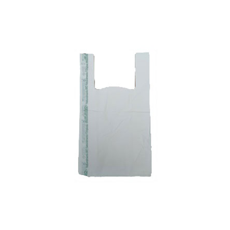 SHOPPERS COMPOSTABILI PER ALIMENTI A STRAPPO 27+14 cm × 50 cm (Altezza) - CONFEZIONE 4 kg