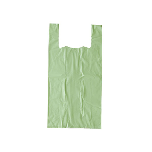 SHOPPER BIOCOMPOSTABILE STRONG  GRANDI  -  DIMENSIONE 30+20 cm × 60 cm (Altezza) - CONFEZIONE 4 kg