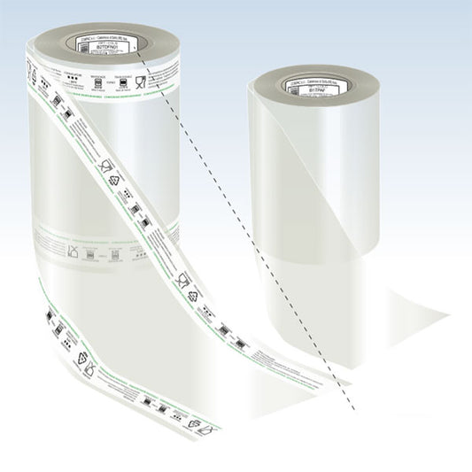 FILM PER TERMOSALDATURA ACCOPPIATO PET-PP PER VASCHETTE IN PP E ALbn - VARI FORMATI E DIMENSIONI