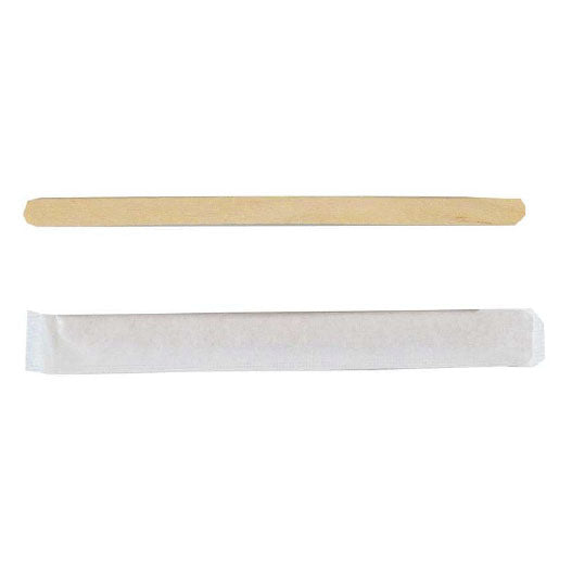 PALETTINE DA CAFFE' IN LEGNO IMBUSTATE SINGOLARMENTE CM.11,5 CF.1000 PZ.