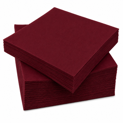TOVAGLIOLO LINEN cm 40x40 -VARI COLORI - CONFEZIONE IN CELLOFAN DA 600 pezzi