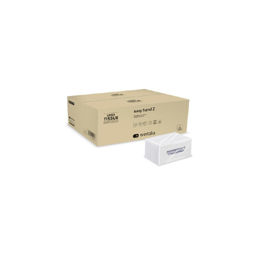 WE TISSUE ASCIUGAMANI EASY HAND  PIEGATI A "Z" ECOLABEL 2VELI - Confezione da 3960 PZ.